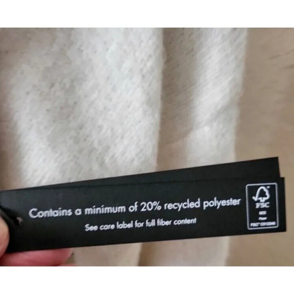 TAHARI Cream Multi Long Sleeve Turtleneck long sleeve Dress size L - Picture 9 of 9